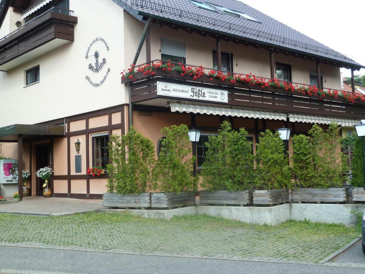 Gaestehaus Faessle Weinstadt Eksteriør bilde